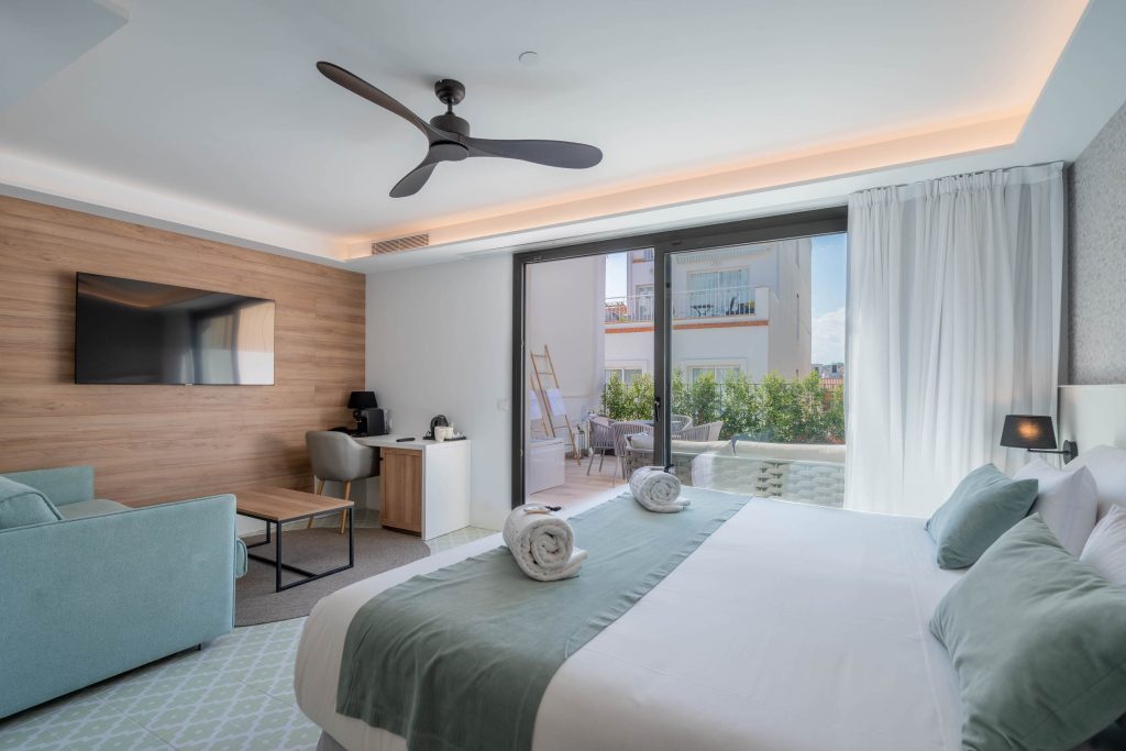 Suite privilege terraza jacuzzi exterior opción 1