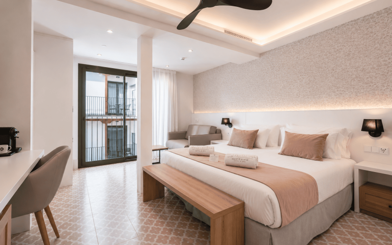 Habitación Cuádruple Neptuno Hotel & Spa Calella