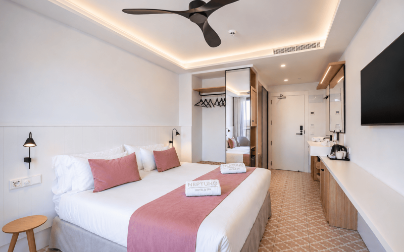 Habitación doble Neptuno Hotel & Spa Calella