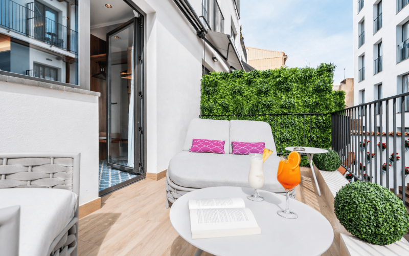 Habitación Premium Terraza Jacuzzi Interior Neptuno Hotel & Spa Calella